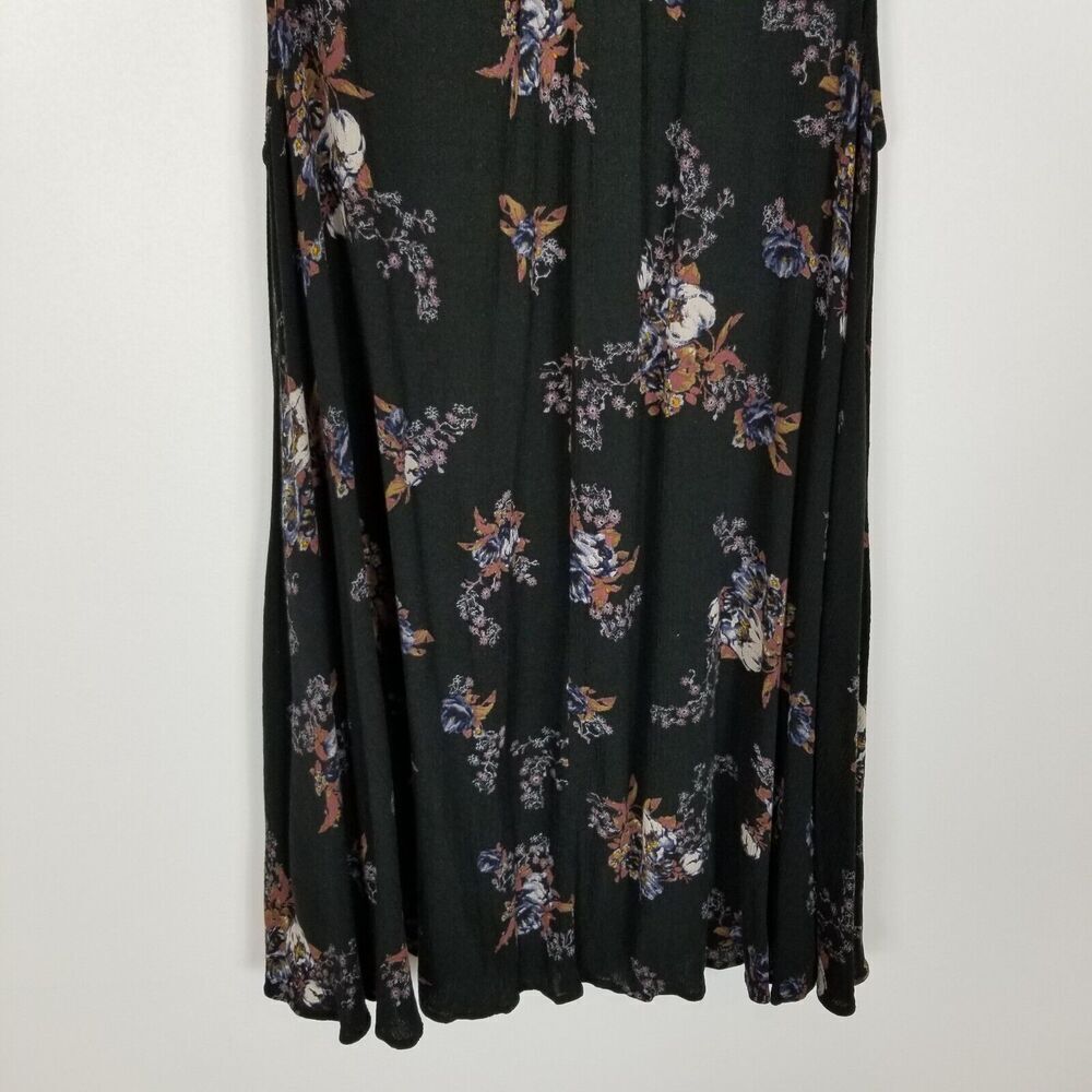 Free People Women Snap Out of It Sleeveless Mini Dress Size S Swing Black - Picture 6 of 8